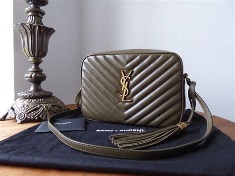 ysl camera bag taupe|SAINT LAURENT Calfskin Matelasse Monogram Lou Camera .